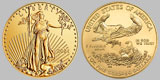US $50 Gold Eagle 1 OZ Type 1