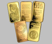 Varied Brands Gold Bullion Bar 1 OZ