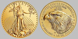 American $25 Gold Eagle 1/2 OZ