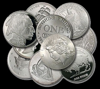 Varied Brands Silver Rounds 1 OZ
