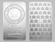 Royal Canadian Mint Silver Bullion Bar 10 OZ