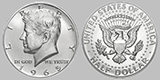 1965 - 1970 American Kennedy Half Dollar 40 Percent Silver Coin Bag