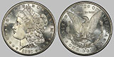 American 1878-1904 Silver Morgan Dollar