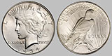 American 1922-1935 Silver Peace Dollar